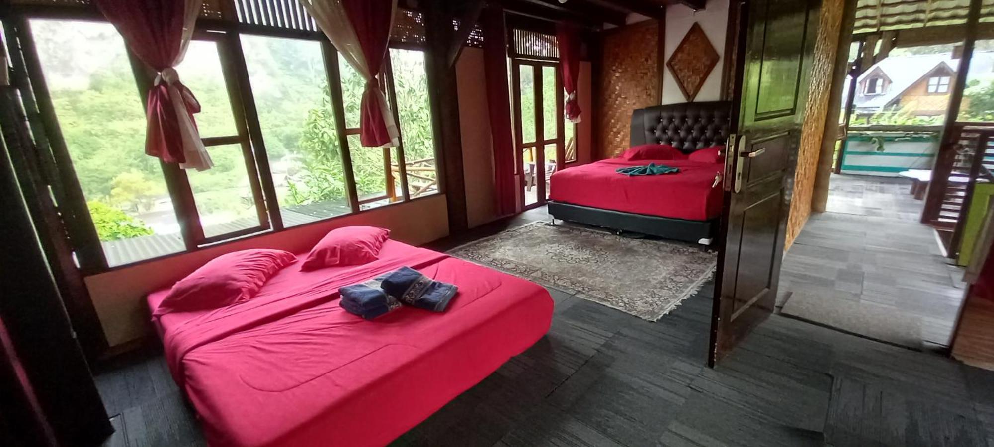 Canyon Jungle Stay Bukittinggi Rom bilde
